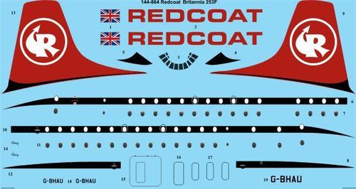 144-864 Redcoat Britannia 253F laser decal