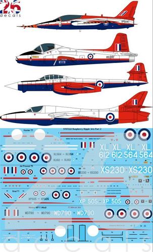 STS7222 Raspberry Ripple Jets Part 2 - 1/72 Scale
