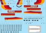 72-240 Iberia 727-256/Adv Laser decal - for Mach 2 kit 1/72
