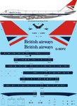 144-1236 British Airways 747-148 laser decal